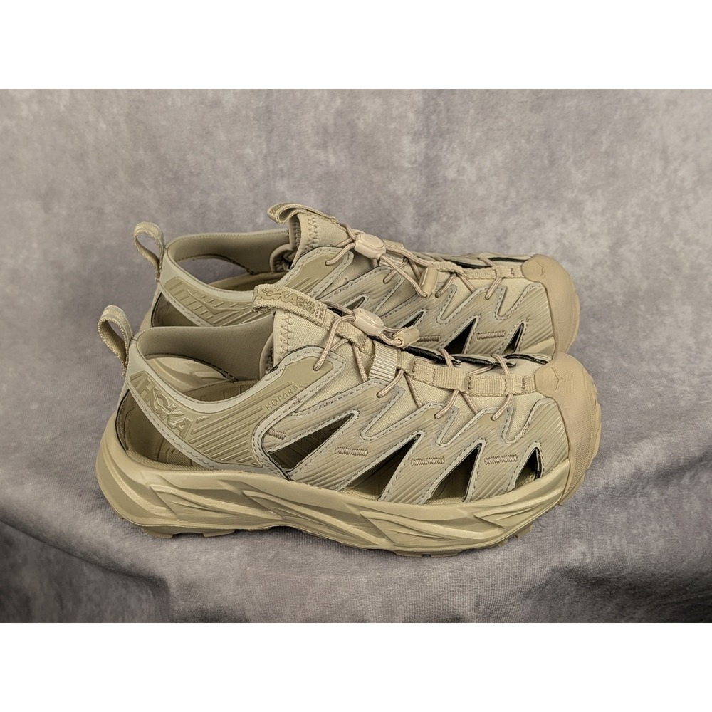 Hoka One One Hopara Hiking Sandals Oxford Tan Dune Women 6.5 Men 5.5 NWOB - Picture 3 of 7